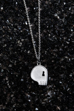 Load image into Gallery viewer, THE REAL BUY X WWW. WILL SHOTT STERLING SILVER SKULL NECKLACE - Trendy Maker
